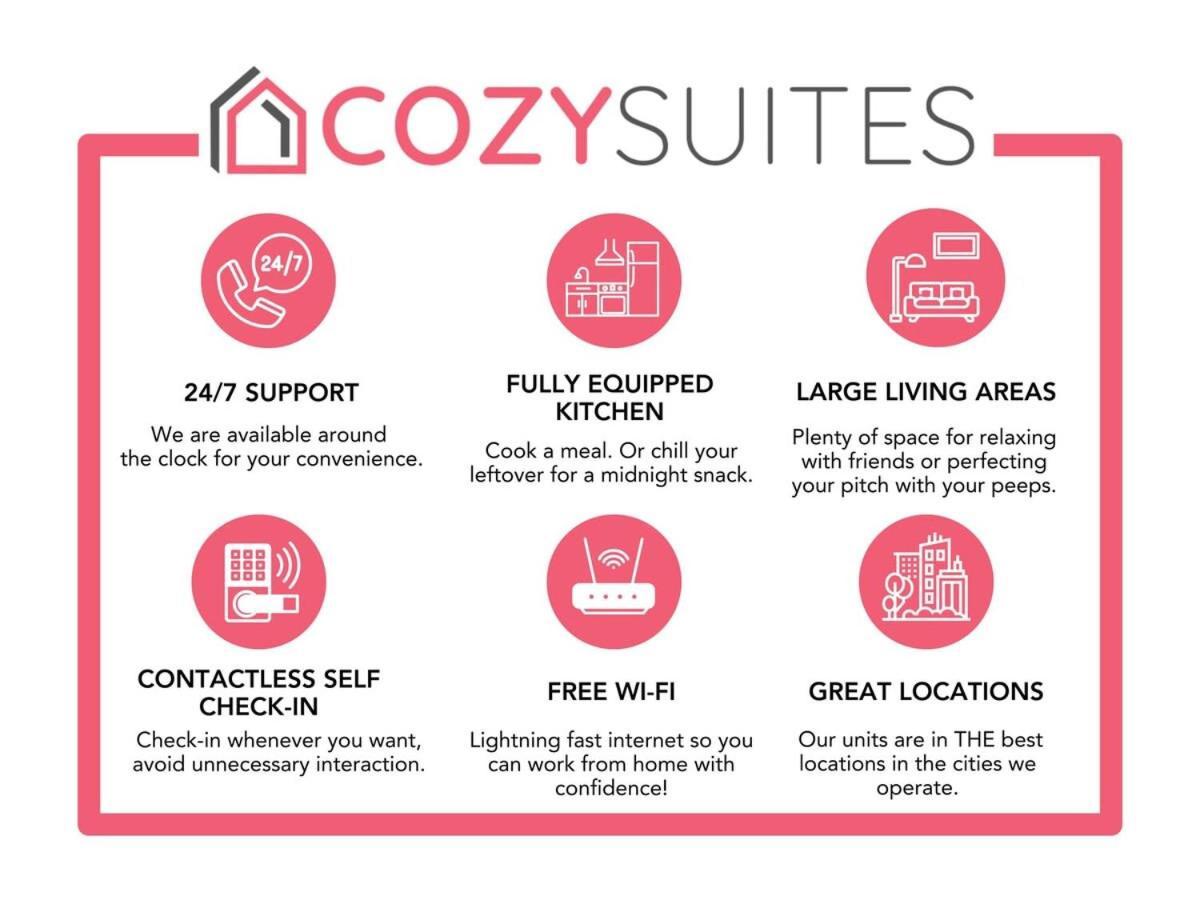 Modern Downtown Apartment 2Br 2Ba By Cozysuites Индианаполис Екстериор снимка